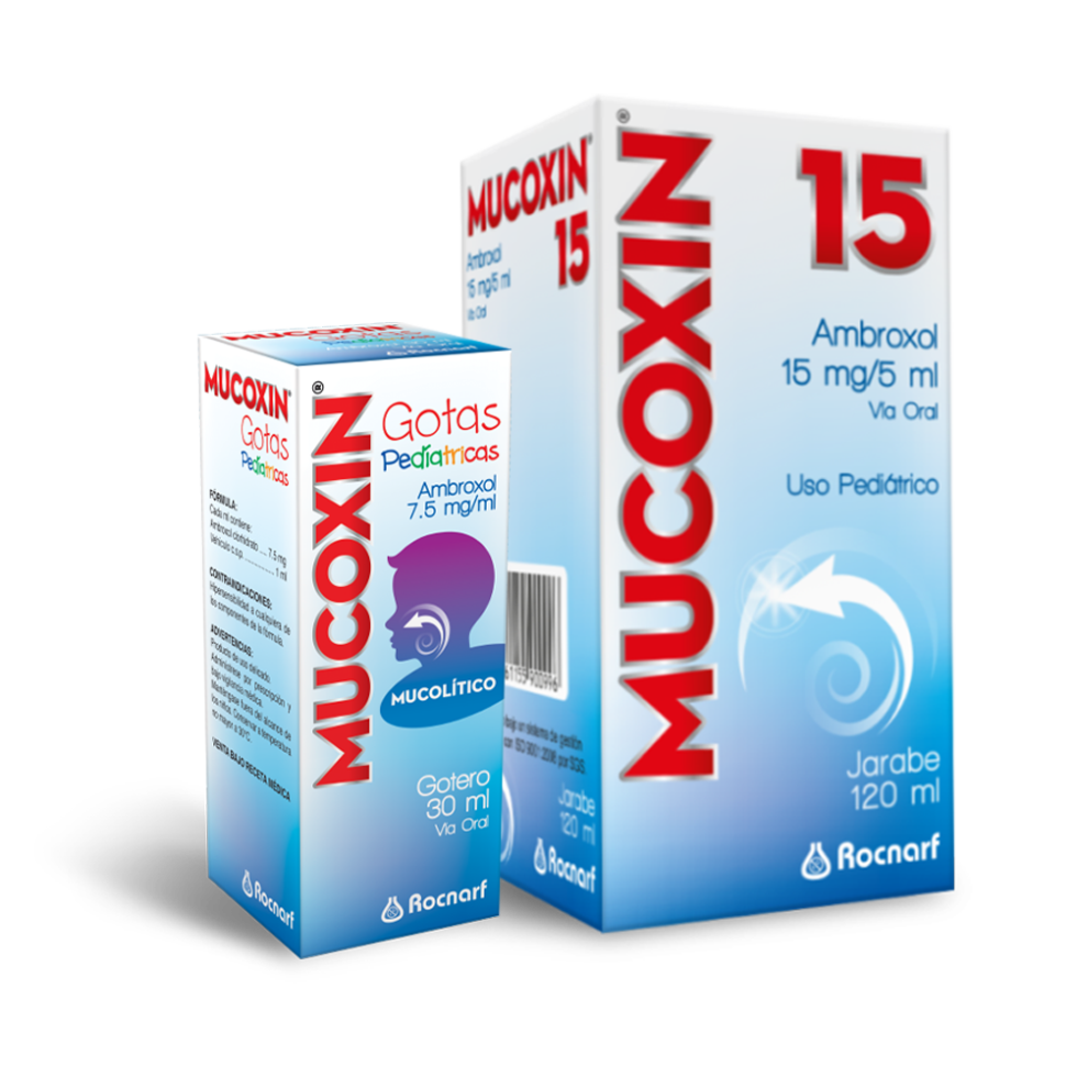 Mucoxin Mucoxin-Ambroxol | Rocnarf - Calidad y bienestar en cada medicamento
